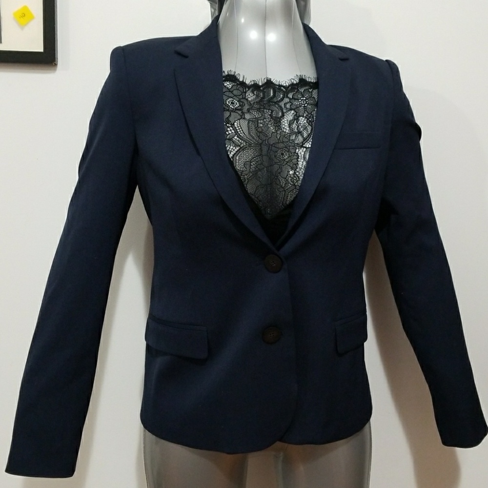 Zara Navy Blue Blazer